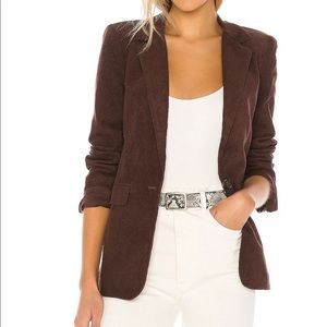 Tularosa Amedee Blazer Jacket brown corduroy